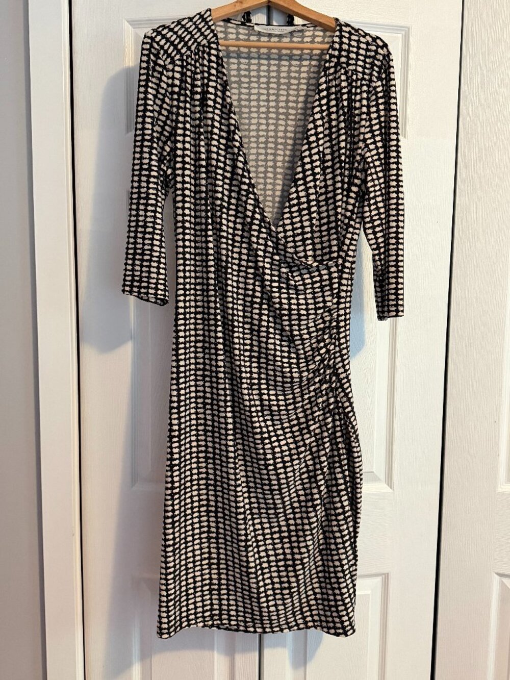 Contemporain Faux wrap dress